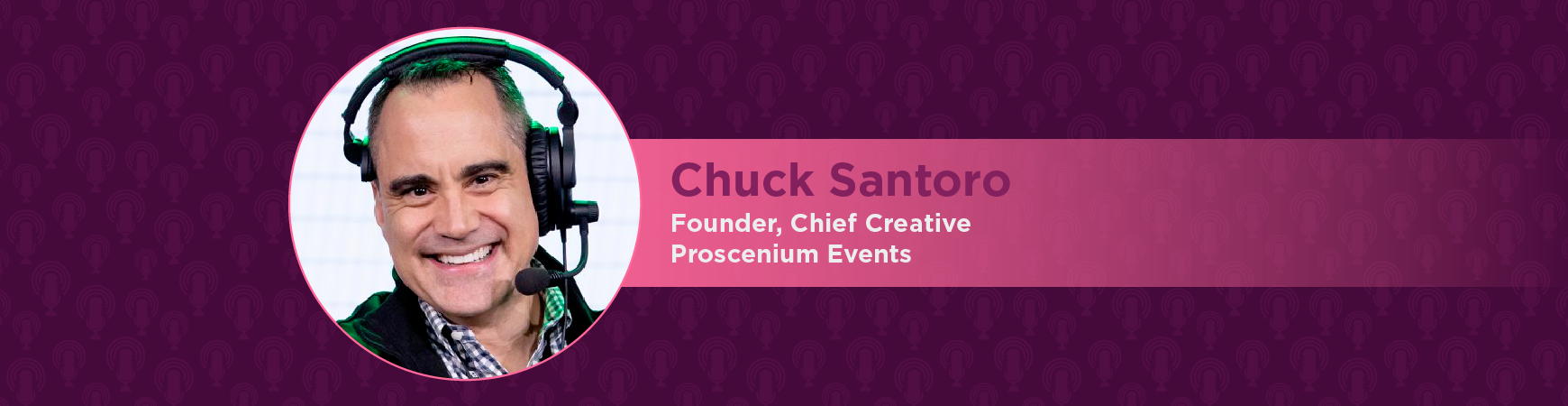 Headshot of Howard Werner in a pink Circle. On-image text reads "Howard Werner: Principal of Lightswitch NY