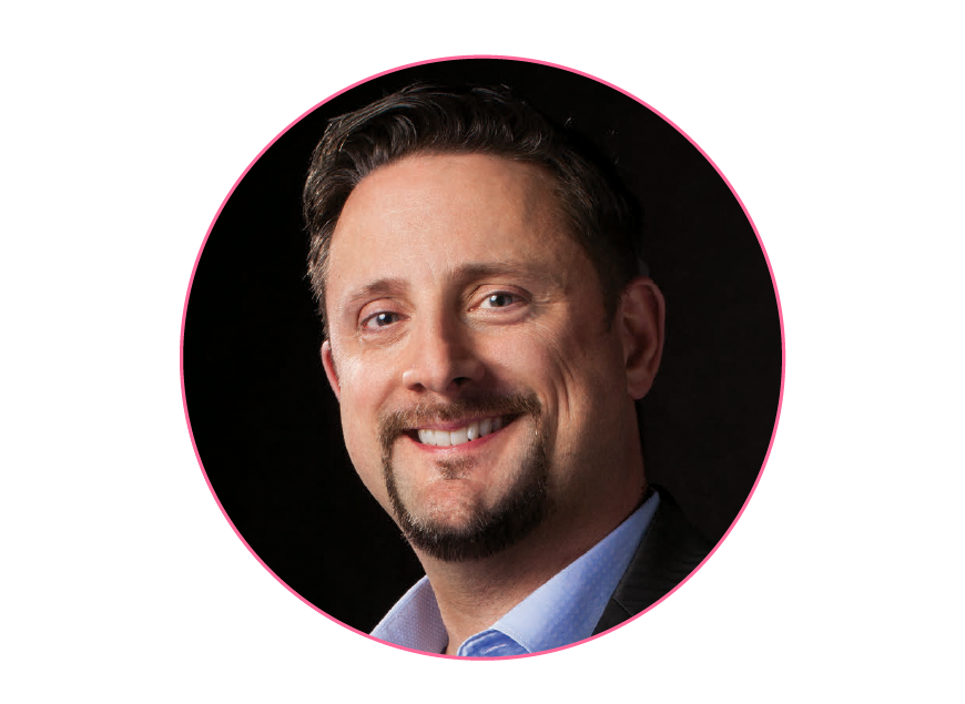 Headshot of Travis Reedy in a Circle